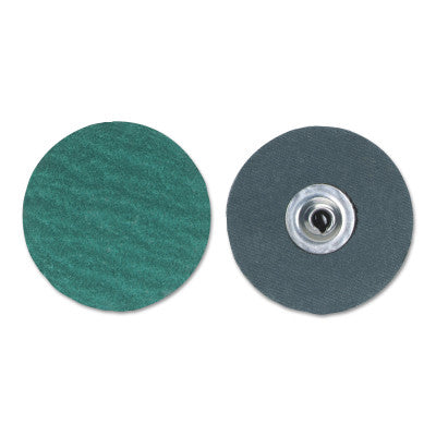 Merit Abrasives Zirconia Alumina fX QC-T2, 2 in Dia., 60 Grit, 08834161295