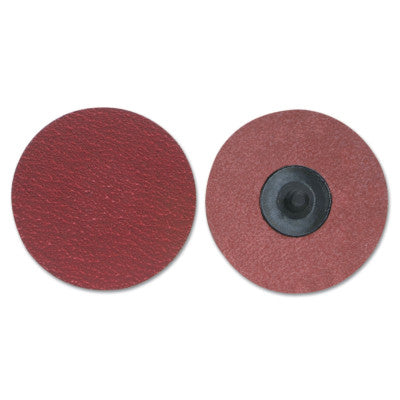 Merit Abrasives Ultra Ceramic Plus PowerLock Cloth Discs-Type III, 4 in Dia., 50 Grit, 08834163418