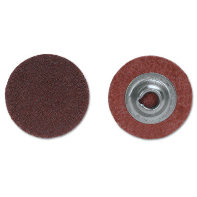 Merit Abrasives ALO Plus PowerLock Cloth Discs-Type II, Aluminum Oxide, 3 in Dia., P120 Grit, 08834166917