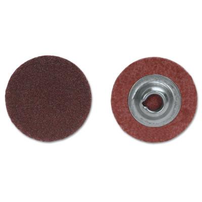 Merit Abrasives ALO Plus PowerLock Cloth Discs-Type II, Aluminum Oxide, 2 in Dia., 60 Grit, 08834166899