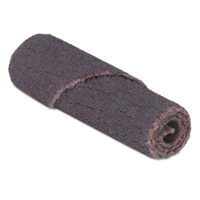 Merit Abrasives Aluminum Oxide Cartridge Rolls, 1/2 x 1 1/2 x 1/8, 100 Grit, 08834180309