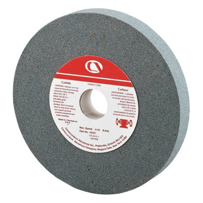 Carborundum Carbo White Silicone Carbide Bench and Pedestal Wheel, 6 X 1 X 1, Medium, 66253383017