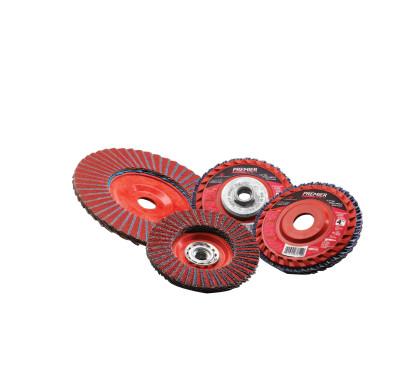 Carborundum Medalist YP 2788 R Flap Discs, Type 27, 5 x 7/8 in, 40 Arbor, 12,000 rpm, 05539570054