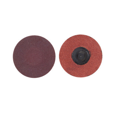 Carborundum Quick-Change Discs, Aluminum Oxide, 3 in Dia, 150 Grit, 69957399725