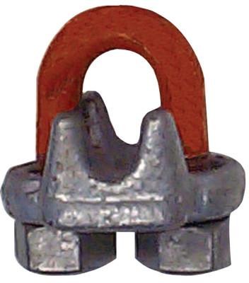 CM Columbus McKinnon Forged Wire Rope Clips, 7/8 in, Galvanized Zinc, M253