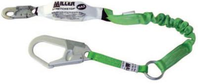 Honeywell StretchStop Shock Absorbing Lanyard, 6 ft, Web Rescue Loop, Locking Rebar, 1 Leg, 940RSS-RL-Z7/6FTGN