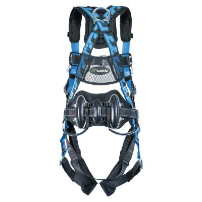 Honeywell AirCore Wind Energy Harness, Frnt and Side Steel D-Rings, 2XL/3XL Blue, ACFW-QCBDP23XB