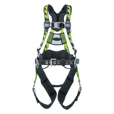 Honeywell AirCore QuickConnect Harness, Front & Side D-Rings, Universal - L/XL Green, ACT-QCUG