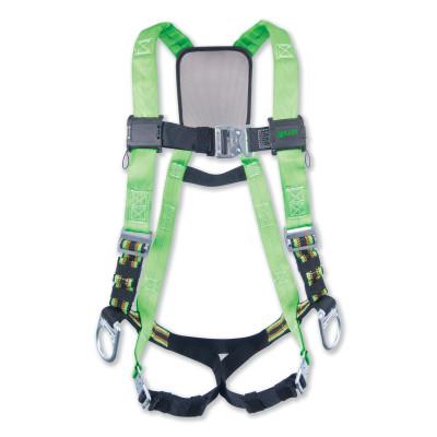 Honeywell DuraFlex Ultra Harnesses, Back D-Ring, Universal, Green, E650QC/UGN