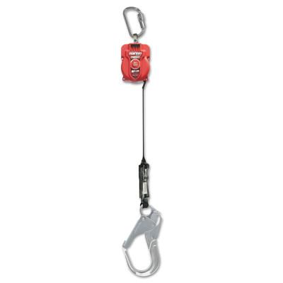 Honeywell TurboLite™ Personal Fall Limiter, 400 lb, Hook, Carabiner, Snap Hook, 1 Leg, MFL-12-Z7/9FT