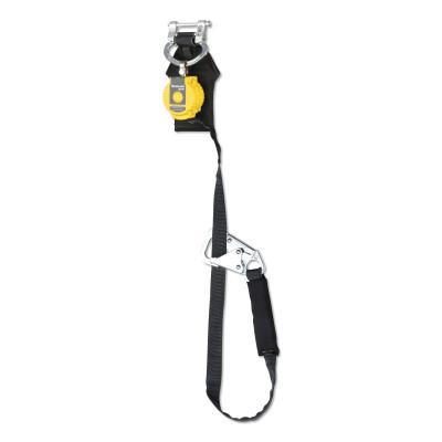 Honeywell TurboLite™ Flash Tie-Back Series Personal Fall Limiter, 9 ft, Single, Steel Snap Hook, Quick-Connect, 420 lb, MFLAFT-1/9FT