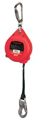 Honeywell Falcon Self-Retracting Web Lifeline, 20 ft, ANSI Z359 Compliant, 400 lb Cap., MP20P-Z7/20FT