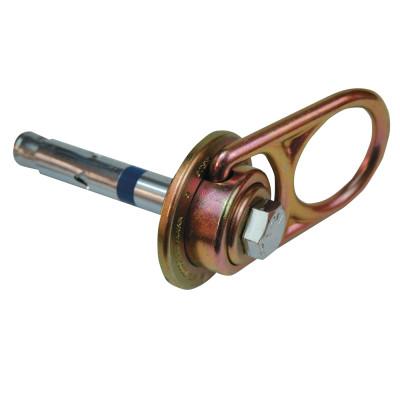 Honeywell Swivel Anchor with D-Ring, 10K lb Zinc Plated, Concrete Mounting Hardware, RACSWY100C