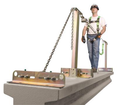Honeywell SkyGrip Temporary Horizontal Lifeline Systems, Steel, Two Workers, SGS18/60FT