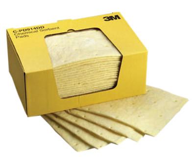 3M™ High-Capacity Chemical Sorbent Pads, Absorbs 3.92 gal, C-PD914DD