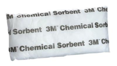 3M™ Chemical Sorbent Pillows, Absorbs .5 gal, P-300