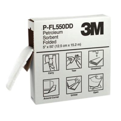 3M™ High-Capacity Petroleum Folded Sorbents, Absorbs 1.5 gal, P-FL550DD