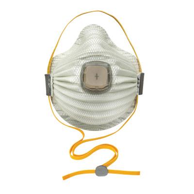 Moldex Airwave N100 Disposable Particulate Respirator, Non-Oil Based, M/L, 4700N100