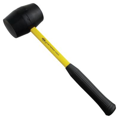 Nupla?? Rubber Mallet, 2 lb, 16-1/2 in Length, Fiberglass Handle, 13-120