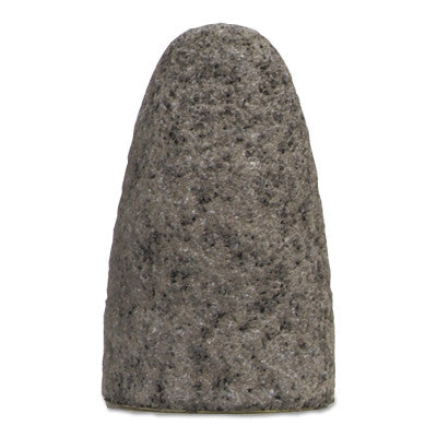 Saint-Gobain Type 16 Gemini Cone, 2 3/4 in D, 3 1/2in Thick, 5/8-11 Arbor, 24 Grit Alum Oxide, 61463622387