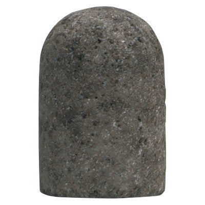 Saint-Gobain Gemini Plug Round Tip, 2 in Dia, 3 in Thick, 5/8 in Arbor, 24 Grit, 61463622220