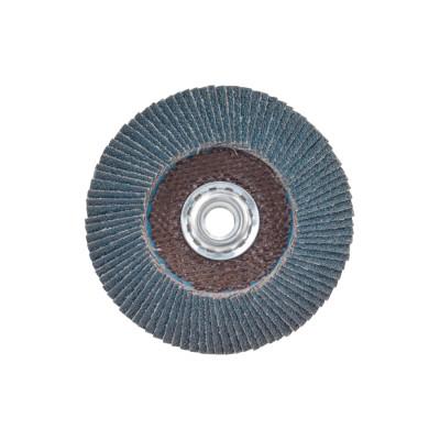 Saint-Gobain Flap Discs R822, 4 1/2 in, 40 Grit, 5/8 in Arbor, 13,000 rpm, 63642503511