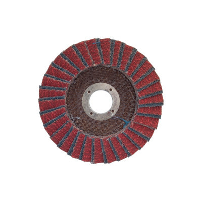 Saint-Gobain Flap Discs R961, 6 in, 60 Grit, 7/8 in Arbor, 10,200 rpm, 63642541407