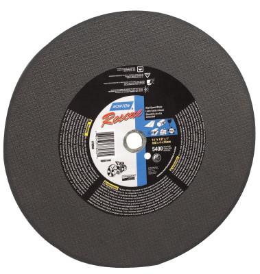 Saint-Gobain Rescue Reinforced Cut-Off Wheel, Type 1, 14 in Dia, 1/8 in Thick, 1 in Arbor, 66243578262