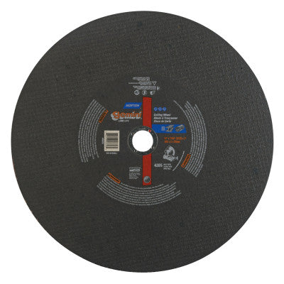 Saint-Gobain Gemini Chop Saw Reinforced Cut-off Wheel, 14 in Dia, 7/64 in Thick, Alum. Oxide, 66253306626