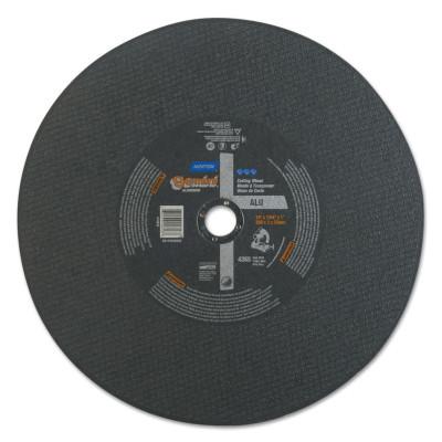 Saint-Gobain Gemini Chop Saw Reinforced Cut-off Wheels, 12in Dia, 7/64in,Thick Aluminum Oxide, 66253207554