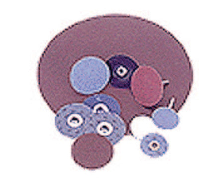 Saint-Gobain Metalite Small Coated-Cloth PSA Discs, Aluminum Oxide, 2 in Dia., 80 Grit, 66261136520