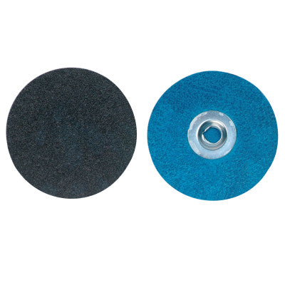 Saint-Gobain Bluefire R884P Coated Cloth Disc, Zirconia Alumina, 3 in Dia., 24 Grit, 66261138675
