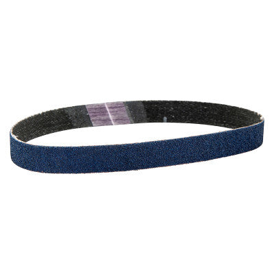 Saint-Gobain BlueFire Coarse Grit Cloth File Belt, 1/2 in X 12 in, 80, Zirconia Alumina, 78072728744