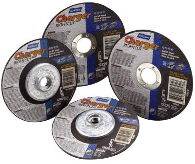 Saint-Gobain Type 01 BlueFire Right Cut Cut-Off Wheel, 5 in Dia, 66252843209