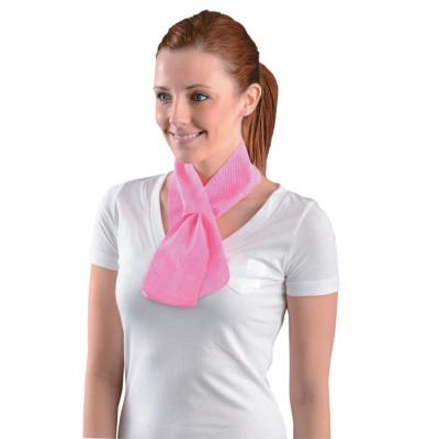 OccuNomix MiraCool Cooling Neck Wraps, 4 in X 31.1 in, Pink, 930-PK