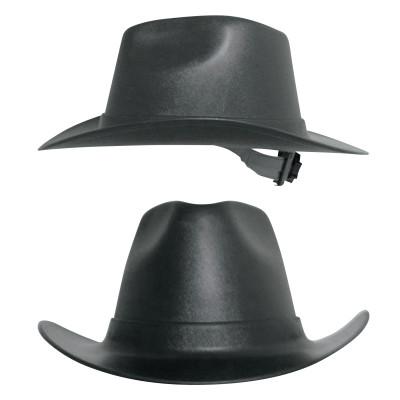 OccuNomix Vulcan Cowboy Hard Hat, Ratchet, Hard Hat, Black, VCB200-06