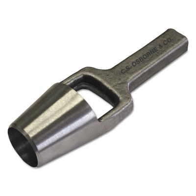 C.S. Osborne Arch Punches, 1/2 in tip, Drop Forged Steel, 149-1/2