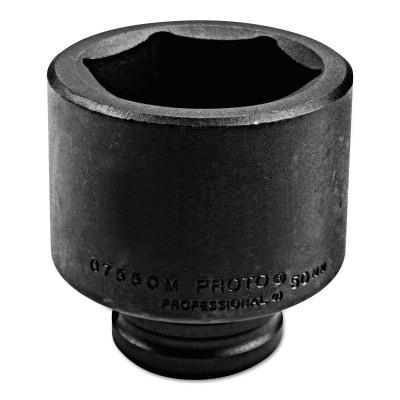Stanley® Products Torqueplus Metric Impact Sockets 3/4 in, 3/4 in Drive, 21 mm, 6 Points, 07521M