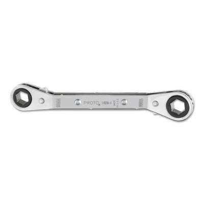 Stanley?? Products 1/4 in X 5/16 in 6 Point Offset Ratcheting Box Wrench, 1182M-A