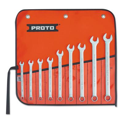 Stanley® Products 9 Piece Torqueplus Metric Combination Wrench Sets, 12 Points, 7-15mm, Satin, 1200H-MASD