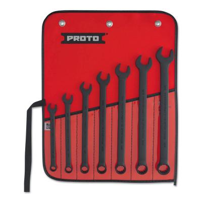 Stanley® Products 7 Piece Protoblack Torqueplus Combination Wrench Sets, 12 Points, Inch, 1200HBASD