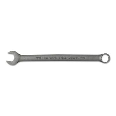Stanley® Products TorquePlus Protoblack 12-Point Combination Wrenches, 11/16 in Opening, 10 1/8 in, 1222BASD