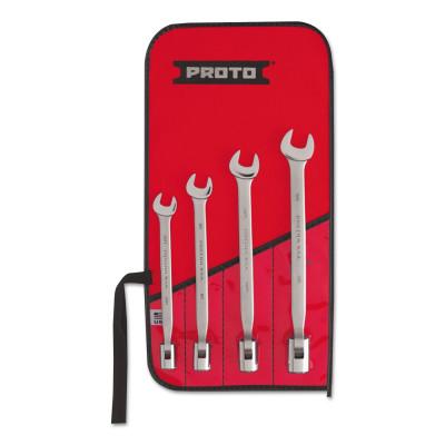 Stanley® Products 4 Pc. Flex Head Wrench Sets, 12 Point, 1270B