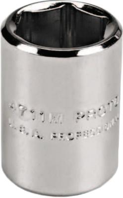 Stanley® Products Torqueplus Metric Sockets 1/4 in, 1/4 in Drive, 6 mm, 6 Points, 4706M
