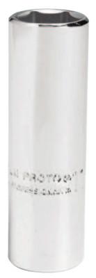 Stanley® Products Torqueplus Metric Deep Sockets 1/4 in, 1/4 in Drive, 5 mm, 6 Points, 4705LM