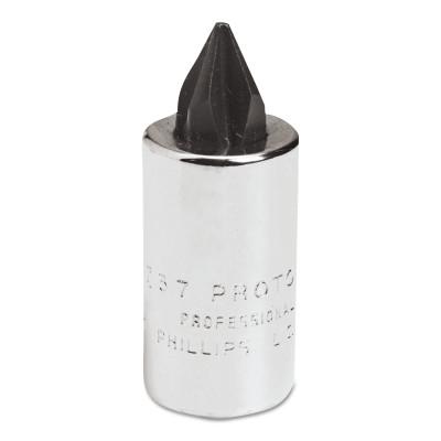 Stanley® Products Phillips Socket Bits, 3/8 in Drive, #4 Tip, 5243