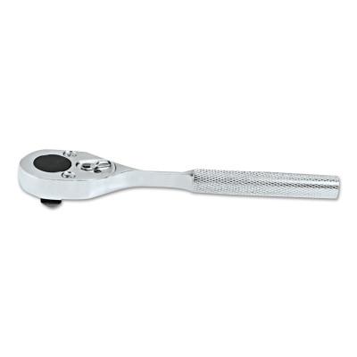 Stanley® Products Classic Standard Length Pear Head Ratchet, 1/4 in Dr, 5 in L, Full Polish, 4749