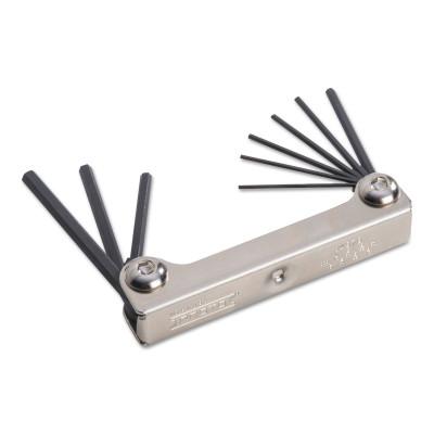 Stanley® Products Folding Hex Key Set, 9 Pieces, 4978