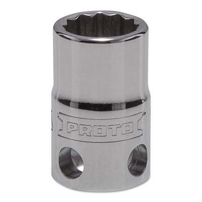 Stanley® Products Tether-Ready Drive Deep Sockets, 3/8 in Drive, 11 mm, 1 3/32 in L, 12 Points, 5211M-TT