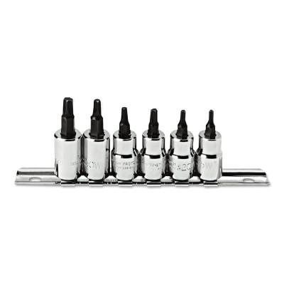 Stanley® Products 6 Piece Torx Bit Socket Sets, 3/8 in, 5238C